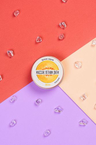 Массажная свеча с ароматом дыни ToyFa «Массаж летним днём»  722010