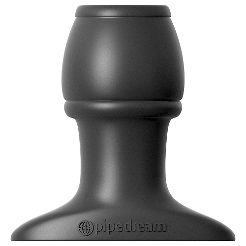 Открытая анальная пробка в чёрном цвете Pipedream Anal Fantasy Collection Open Wide Tunnel Plug PD4682-23 (7,2 см)