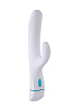 Бело-синий водонепроницаемый вибратор со стимуляцией клитора Erotist Erotist Life 540206 (22 см)