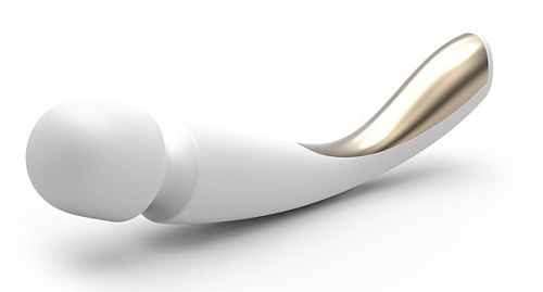 Большой профессиональный массажёр белого цвета Lelo Smart Wand Large LEL8272