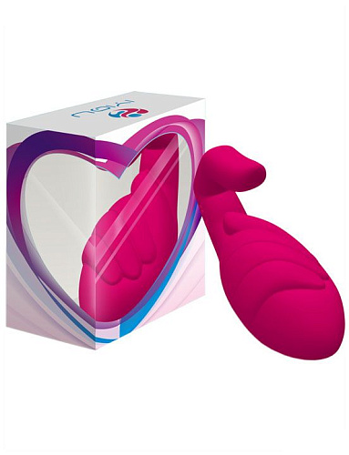 Малиновый клиторальный вибратор Iyiqu Jade Hand IYQ-TDF-03 (9,7 см)