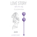 Сиреневые вагинальные шарики Lola toys Cleopatra Lavender Sunset 3007-02Lola