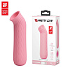 Нежно-розовый вакуумный стимулятор клитора Baile Ford BI-014547-7