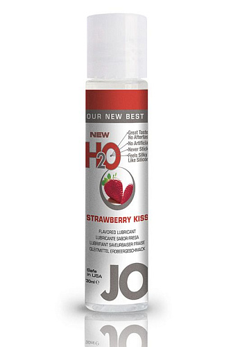 Ароматизированный лубрикант System JO Flavored Strawberry Kiss JO30118 old (30 мл)