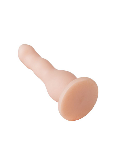 Телесный стимулятор простаты с изгибами LOVETOY (А-Полимер) 446500 (13,5 см)