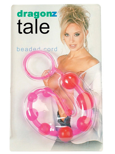 Цепочка анальных шариков на жёсткой сцепке Gopaldas 2K79PR BCD GP (31 см)