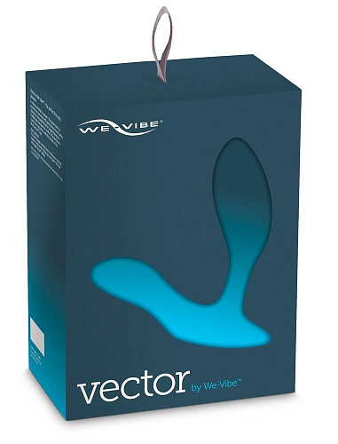 Серый массажёр простаты We-vibe Vector SNVCSG6