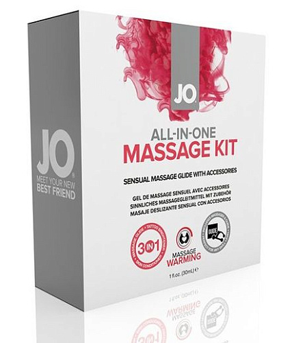 Подарочный набор для массажа System JO All in One Massage Kit JO33503