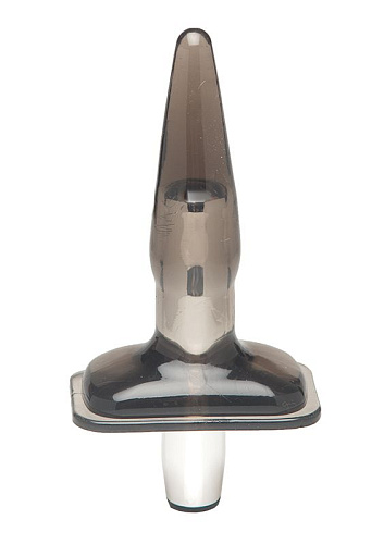 Дымчатая вибровтулка Dream Toys Purrfect Plug Smoke 20038 (9,5 см)