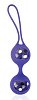 Вагинальные стеклянные шарики в фиолетовой силиконовой оболочке Bior toys ST-40134-5
