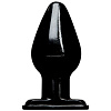 Чёрная анальная пробка Topco Sales Wildfire Down Dirty 4.5 Butt Plug 1101105 (12,7 см)