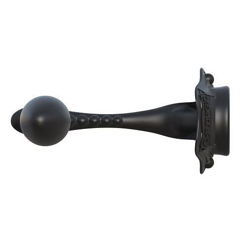 Вибрирующее эрекционное кольцо чёрного цвета с анальным стимулятором Pipedream Rock Hard Ass-Gasm PD5909-23