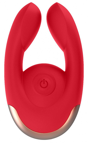 Красный клиторальный стимулятор Shots Media BV Fancy ELE006RED (9,8 см)