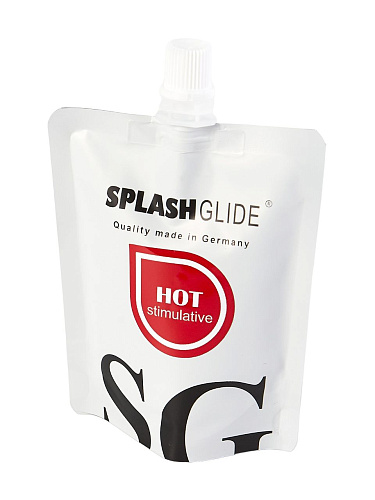 Возбуждающий лубрикант на водной основе Splashglide Hot Stimulative - 100 мл. Splashglide 001211