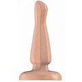 Анальный стимулятор телесного цвета Shots Media BV Bottom Line 6 Model 3 Rubber Flesh BTM011FLE (15,5 см)