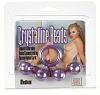 Сиреневые анальные бусы California Exotic Novelties Crystalline Beads Medium SE-1235-14-2