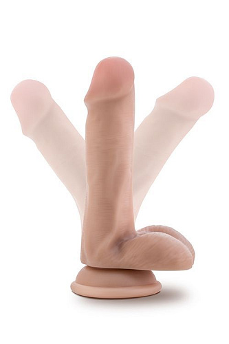 Телесный реалистичный фаллоимитатор Blush Novelties RANGER ROB BL-14603 (15,2 см)