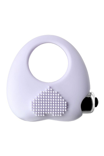 Белое виброкольцо для продления полового акта JOS JOS MOYS 782009