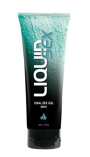 Оральный лубрикант с ароматом мяты Topco Sales Liquid Sex Oral Sex Gel 1030095 (113 гр)