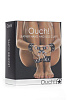 Черный комплект оков Hand And Legcuffs Shots Media BV OU050BLK