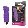Фиолетовая вибропуля с выступом на кончике Bior toys ST-40123-5
