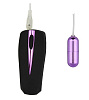 Фиолетовая вибропуля с пультом управления Lovetoy 35003-purple