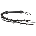 Чёрный флогер с узелками на хвостах Orion ZADO Flogger 2040506 1000 (75 см)