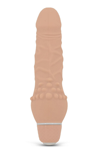 Телесный вибратор с 7 режимами вибрации и шипиками у основания Seven Creations B0081Y4SPGAC (13 см)