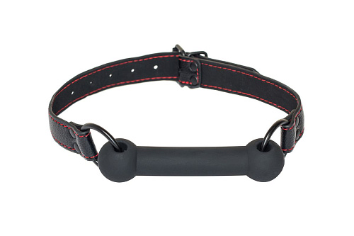 Чёрный кляп-трензель Lola toys Infatuation 1151-01lola