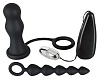 Набор чёрных анальных игрушек Orion Rebel 0585882