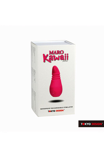 Розовый клиторальный стимулятор, имитирующий движения язычка Tokio Design Maro Kawaii 3 TD-1302