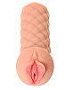 Телесный мастурбатор-вагина с двойным слоем KOKOS Elegance M01-03-002D