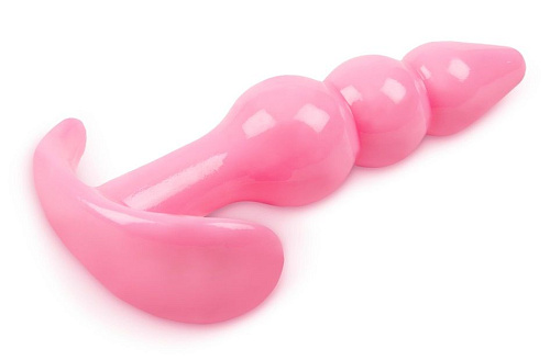 Розовая анальная пробка Brazzers BRQ060 (10 см)