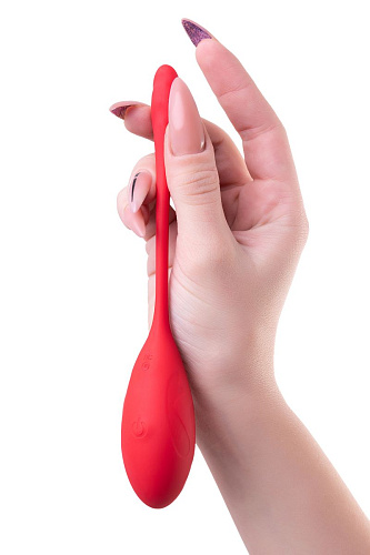 Красное виброяйцо Levett Alina 19009