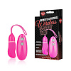 Розовый стимулятор для G-точки с пультом управления Hustler HT-V1