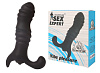 Чёрный анальный вибростимулятор Bior toys Sex Expert SEM-55068 (10,5 см)