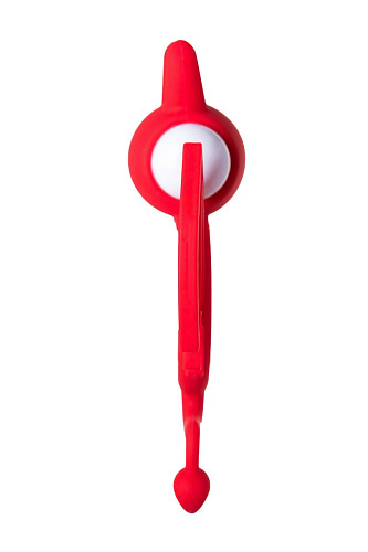 Красное эрекционное кольцо на пенис JOS COCKY DEVIL 782015