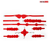 Стильный красный набор БДСМ в сумке Bior toys NTU-80623