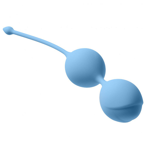 Нежно-голубые вагинальные шарики Lola toys Scarlet Sails 3003-04