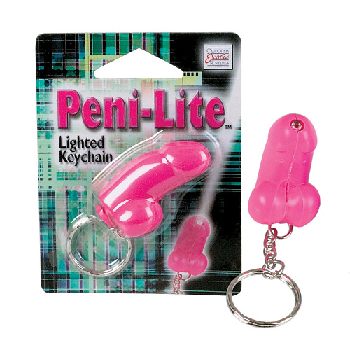 Брелок в форме пениса California Exotic Novelties Peni-Lite Keychain SE-2413-10-2
