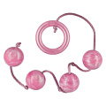 Розовые анальные шарики Toyz4lovers PLEASURE PEARLS 4 PINK T4L-00800708 (30 см)