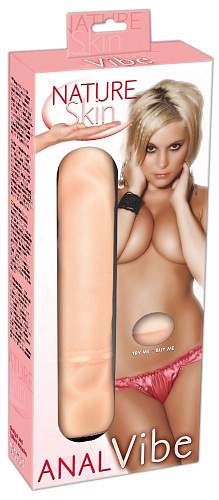 Телесный анальный вибратор Orion Nature Skin Anal Vibe 05579270000 (21,5 см)