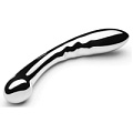 Серебристый утяжелённый стимулятор для точки G Le Wand Arch LW-023 (19,7 см)
