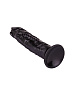 Чёрный фаллоимитатор без мошонки LOVETOY (А-Полимер) 400500 (19,5 см)