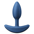 Средняя голубая анальная вибропробка NS Novelties Heavyweight Plug Medium NSN-1104-17 (12 см)