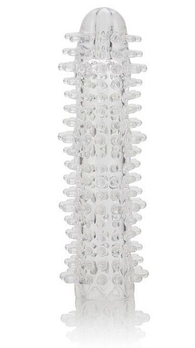 Прозрачная насадка на пенис California Exotic Novelties Dr. Joel Kaplan Adjustable Extensions with Added Girth SE-5624-00-2 (19,75 см)