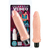 Водонепроницаемый вибромассажёр телесного цвета California Exotic Novelties Futurotic Veined Vibrating Dong 5.5 SE-0864-20-2 (16 см)