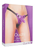 Фиолетовый страпон Shots Media BV Strap-On Purple OU049PUR (11 см)