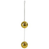 Золотистые вагинальные шарики Toyz4lovers CANDY BALLS LUX GOLD T4L-00801366