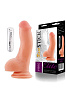 Вибратор-реалистик на присоске телесного цвета ToyFa 981007 (18 см)
